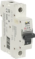 Автоматический выключатель IEK ARMAT M06N 1P C 6А